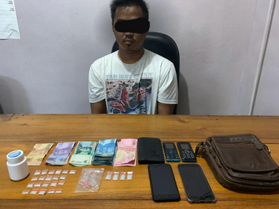 Warga Mandau Ini Digulung Polisi Terkait Dugaan Edarkan Sabu